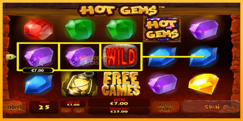 Hot Gems машина за игри за пари, слика 2