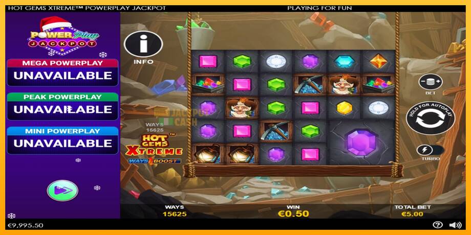 Hot Gems Xtreme PowerPlay Jackpot машина за игри за пари, слика 2