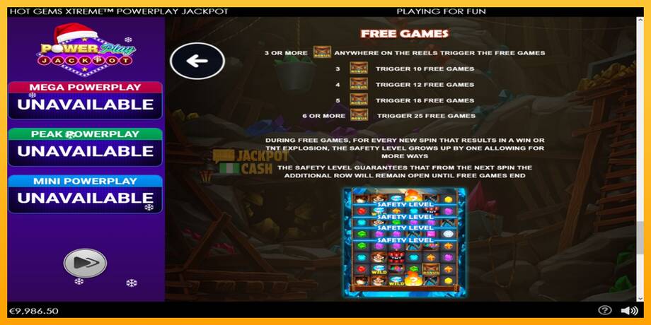 Hot Gems Xtreme PowerPlay Jackpot машина за игри за пари, слика 6