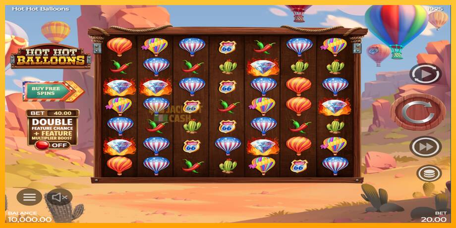 Hot Hot Balloons машина за игри за пари, слика 2