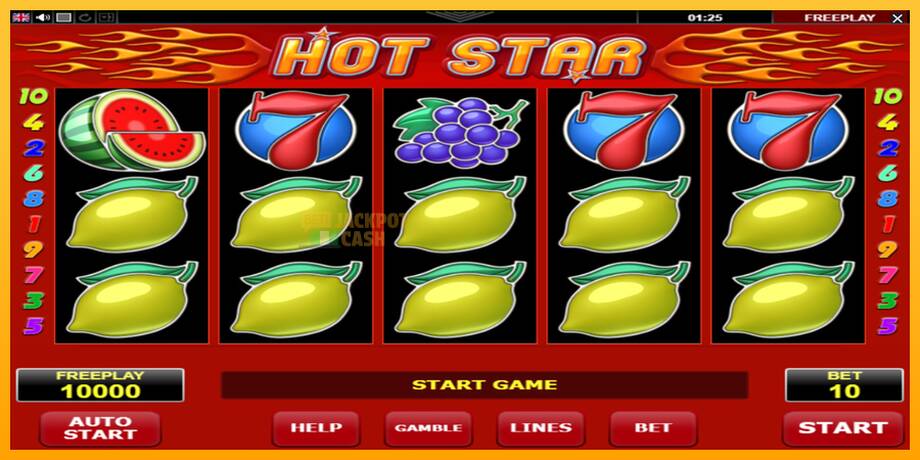 Hot Star машина за игри за пари, слика 2