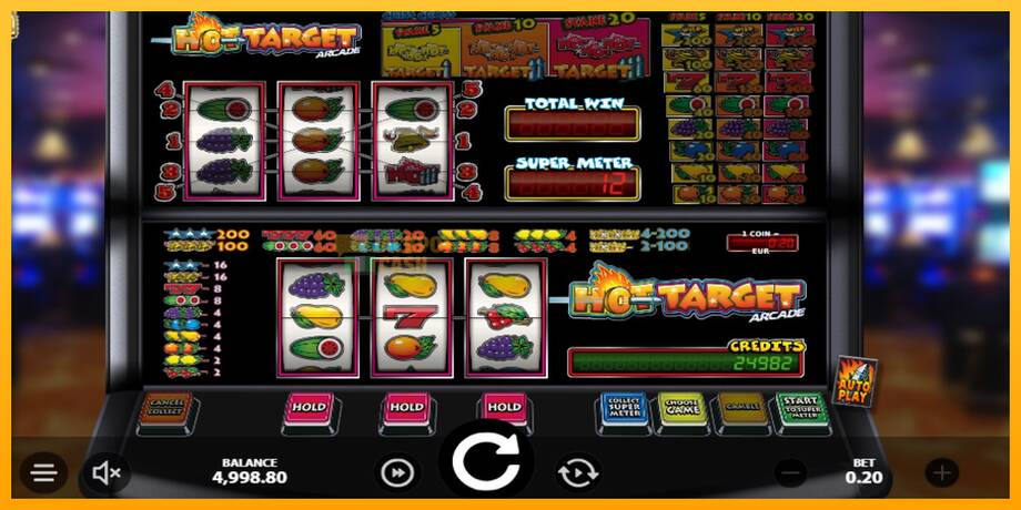 Hot Target Arcade машина за игри за пари, слика 2