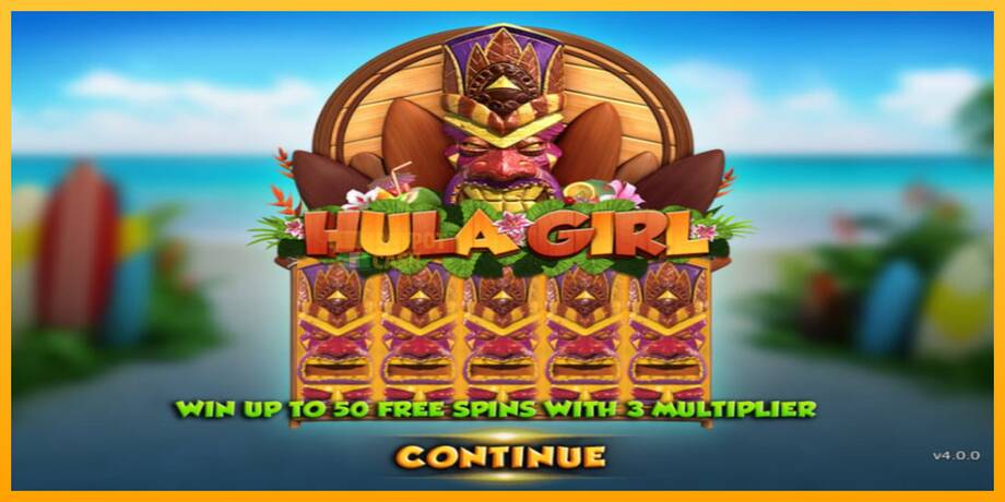 Hula Girl машина за игри за пари, слика 1