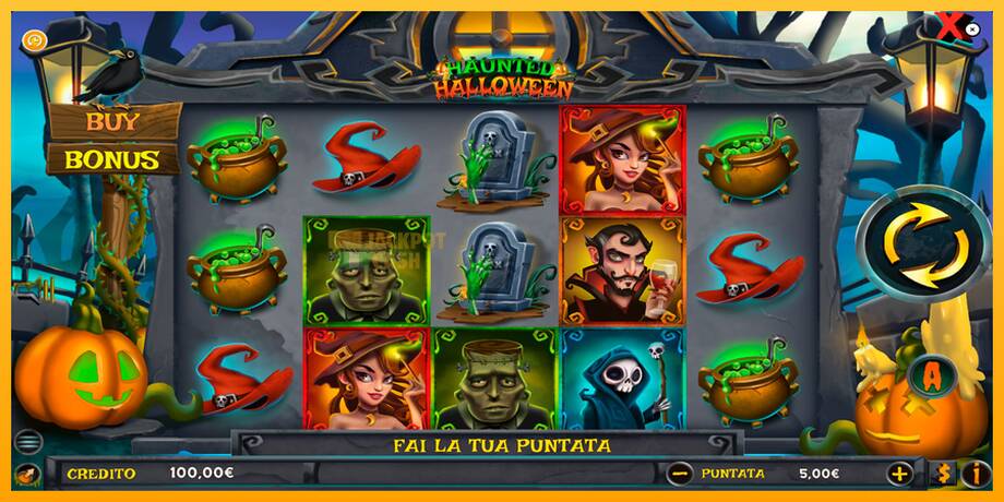 Hunted Halloween машина за игри за пари, слика 1