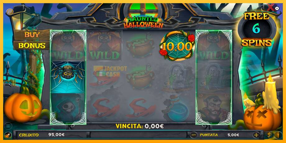 Hunted Halloween машина за игри за пари, слика 3