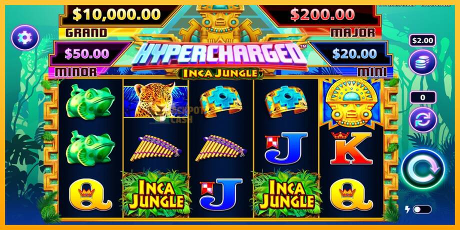 Hypercharged Inca Jungle машина за игри за пари, слика 1