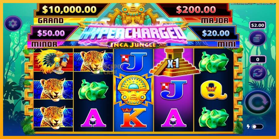 Hypercharged Inca Jungle машина за игри за пари, слика 3