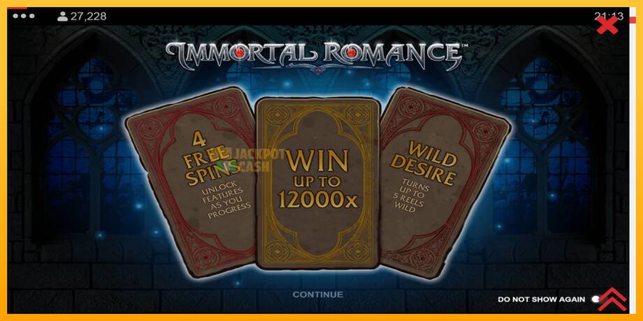 Immortal Romance машина за игри за пари, слика 1