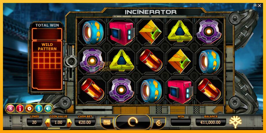 Incinerator машина за игри за пари, слика 2