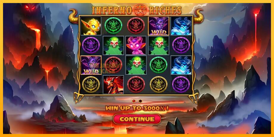 Inferno Riches машина за игри за пари, слика 1