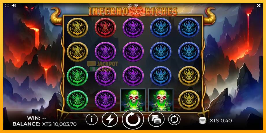 Inferno Riches машина за игри за пари, слика 2