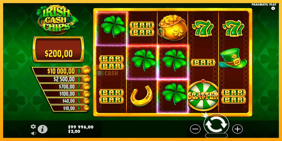 Irish Cash Chips машина за игри за пари, слика 2