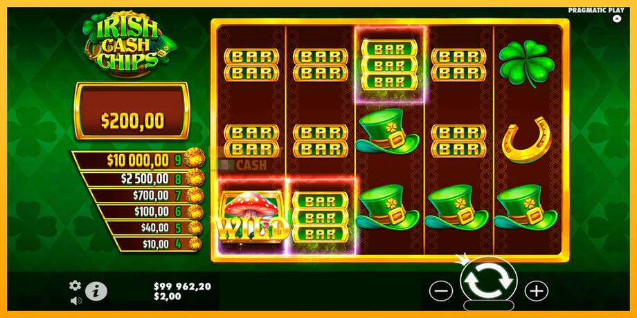 Irish Cash Chips машина за игри за пари, слика 4