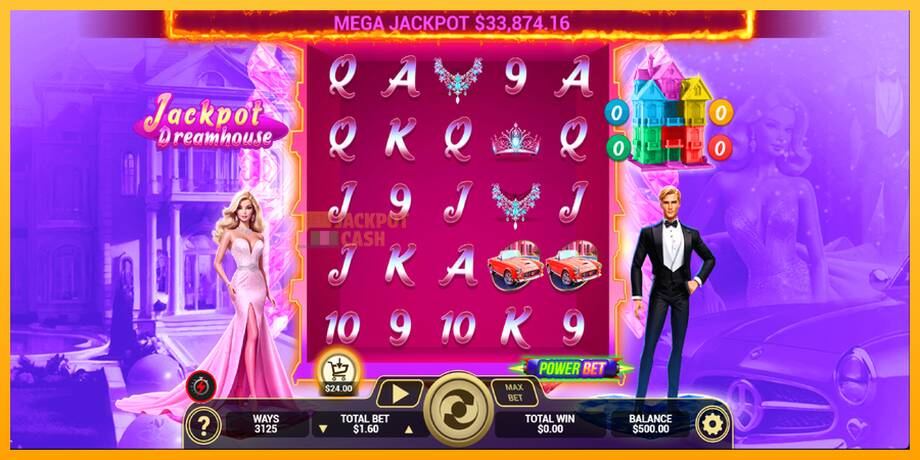 Jackpot Dreamhouse машина за игри за пари, слика 2