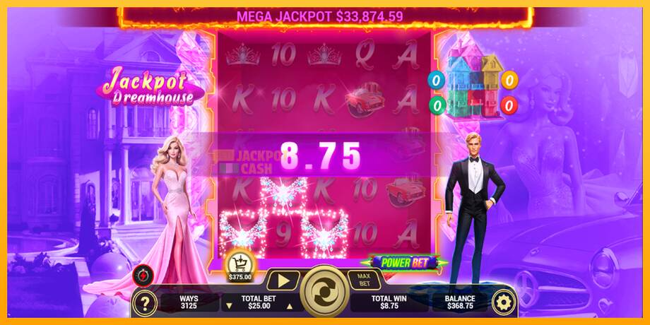 Jackpot Dreamhouse машина за игри за пари, слика 4