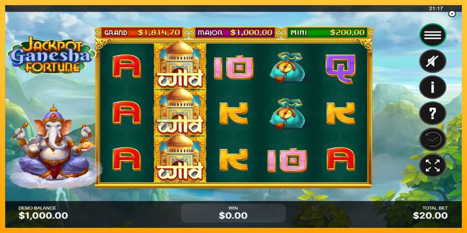 Jackpot Ganesha Fortune машина за игри за пари, слика 2