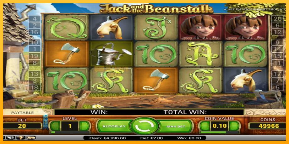 Jack’s Beanstalk машина за игри за пари, слика 2