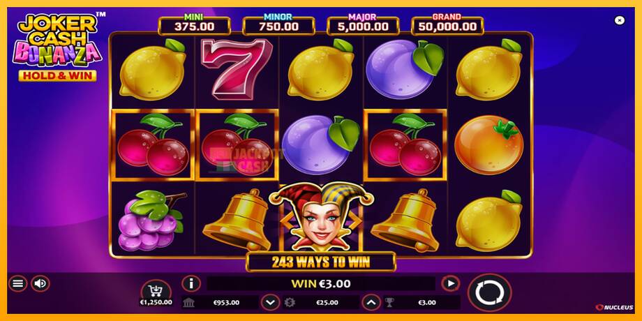 Joker Cash Bonanza - Hold & Win машина за игри за пари, слика 2