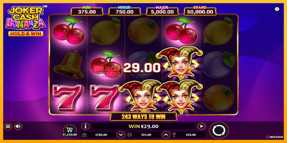 Joker Cash Bonanza - Hold & Win машина за игри за пари, слика 4