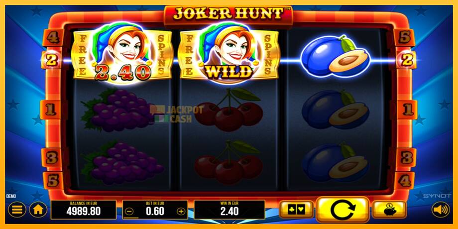 Joker Hunt машина за игри за пари, слика 3