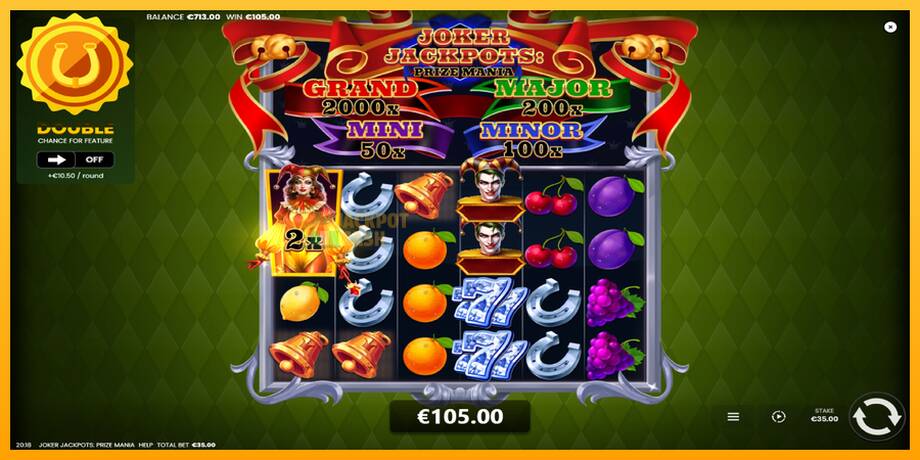 Joker Jackpots: Prize Mania машина за игри за пари, слика 4