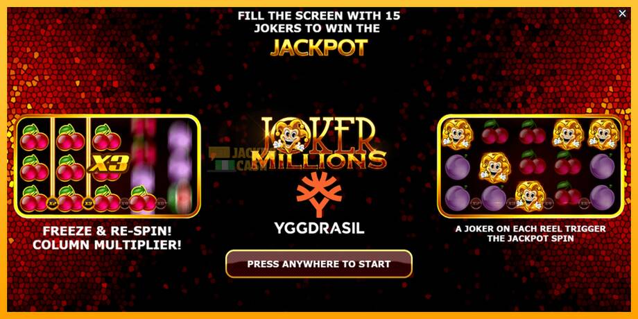 Joker Millions машина за игри за пари, слика 1