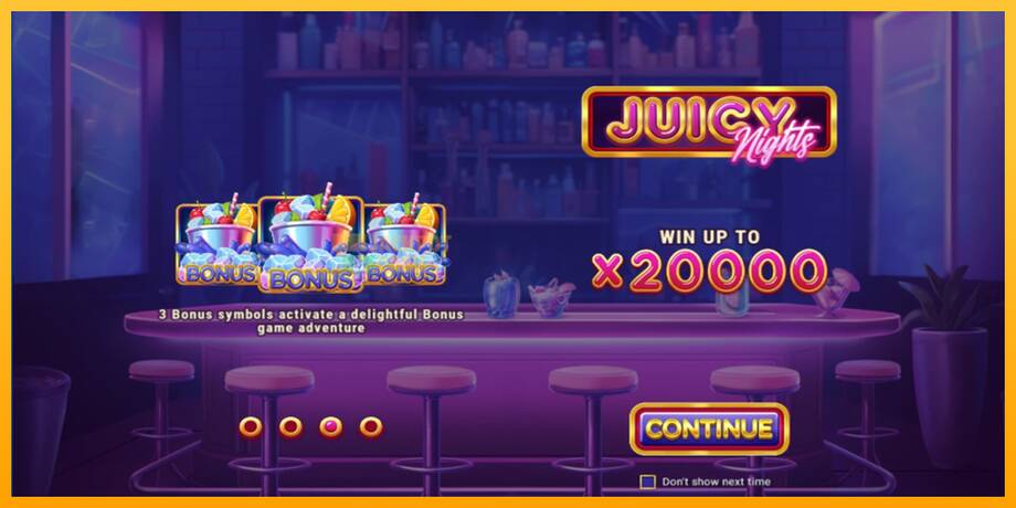 Juicy Nights машина за игри за пари, слика 1