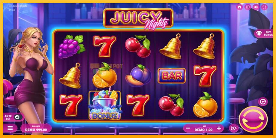 Juicy Nights машина за игри за пари, слика 2