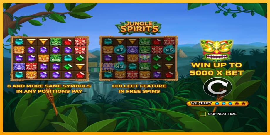 Jungle Spirits машина за игри за пари, слика 1