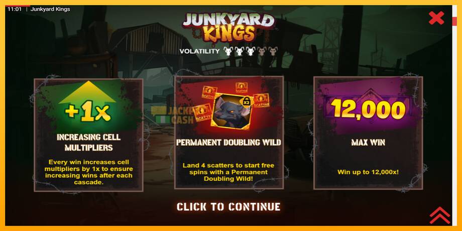 Junkyard Kings машина за игри за пари, слика 1