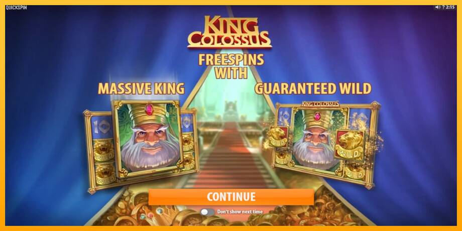 King Colossus машина за игри за пари, слика 1