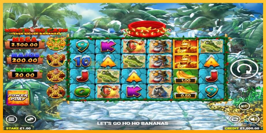 King Kong Cash Even Bigger Bananas Power Play машина за игри за пари, слика 2