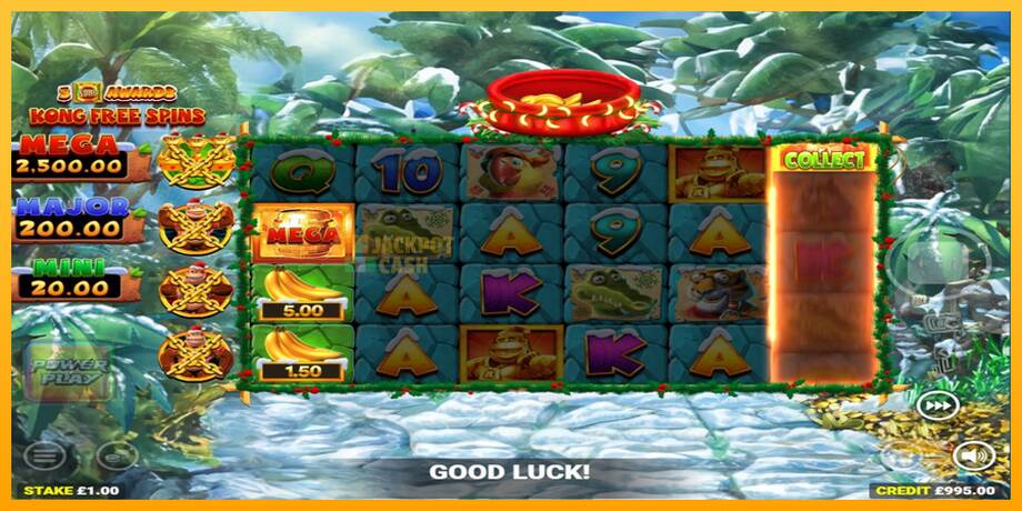 King Kong Cash Even Bigger Bananas Power Play машина за игри за пари, слика 4