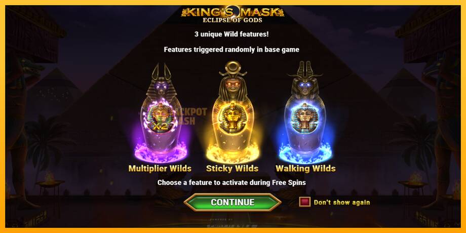 King’s Mask Eclipse of Gods машина за игри за пари, слика 1