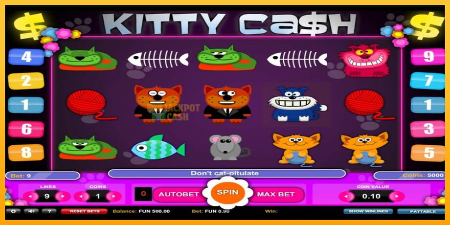 Kitty Cash машина за игри за пари, слика 1