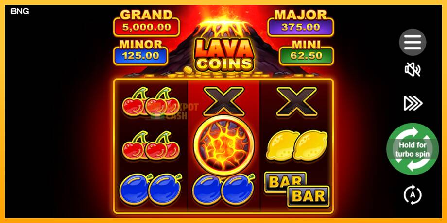 Lava Coins машина за игри за пари, слика 2