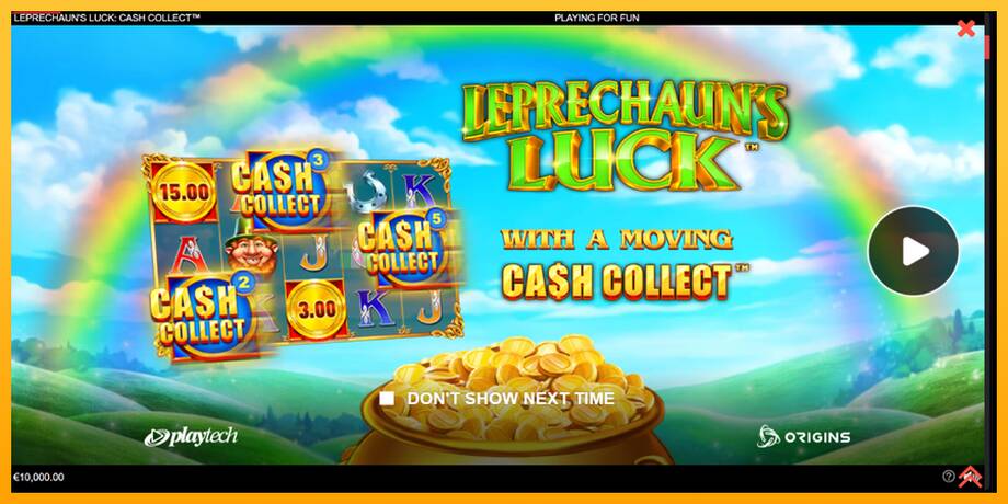 Leprechauns Luck Cash Collect Megaways PowerPlay Jackpot машина за игри за пари, слика 1