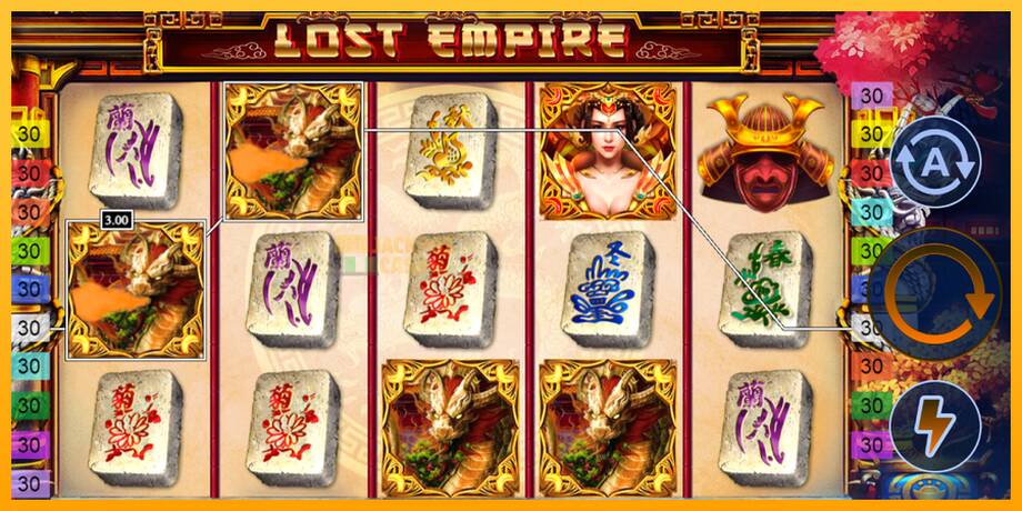 Lost Empire машина за игри за пари, слика 4