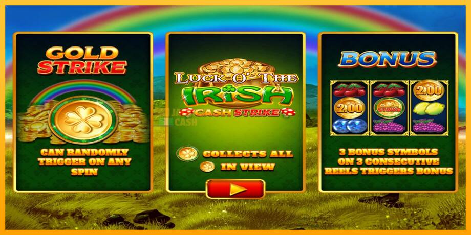 Luck O’ The Irish Cash Strike машина за игри за пари, слика 1