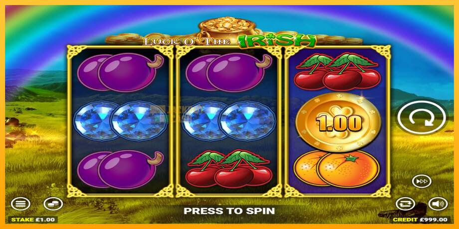 Luck O’ The Irish Cash Strike машина за игри за пари, слика 2