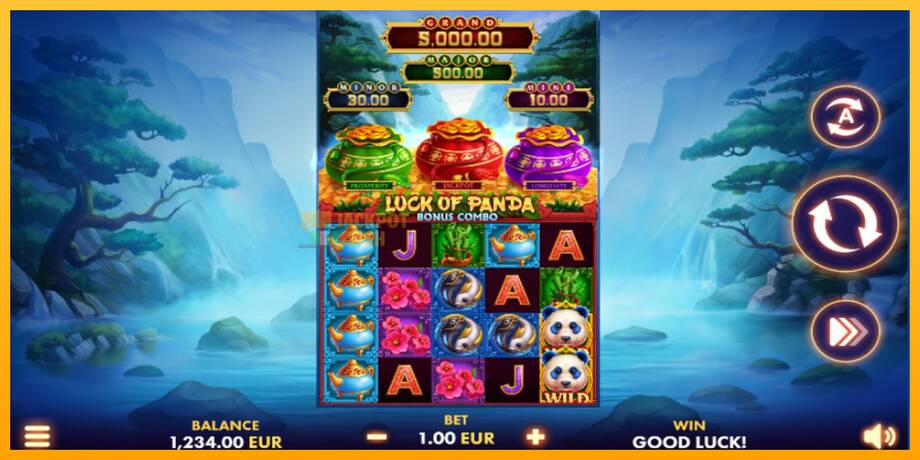 Luck of Panda Bonus Combo машина за игри за пари, слика 1