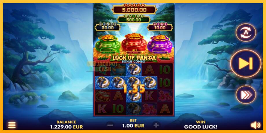 Luck of Panda Bonus Combo машина за игри за пари, слика 2