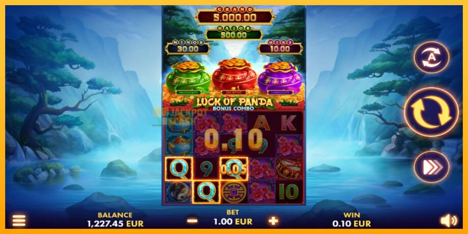 Luck of Panda Bonus Combo машина за игри за пари, слика 3