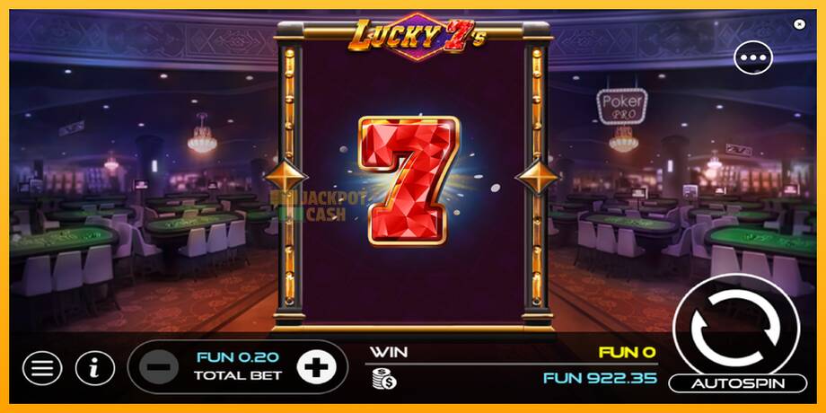 Lucky 7s машина за игри за пари, слика 2