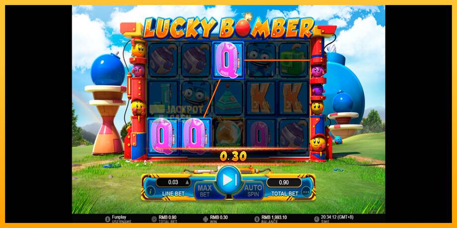 Lucky Bomber машина за игри за пари, слика 5