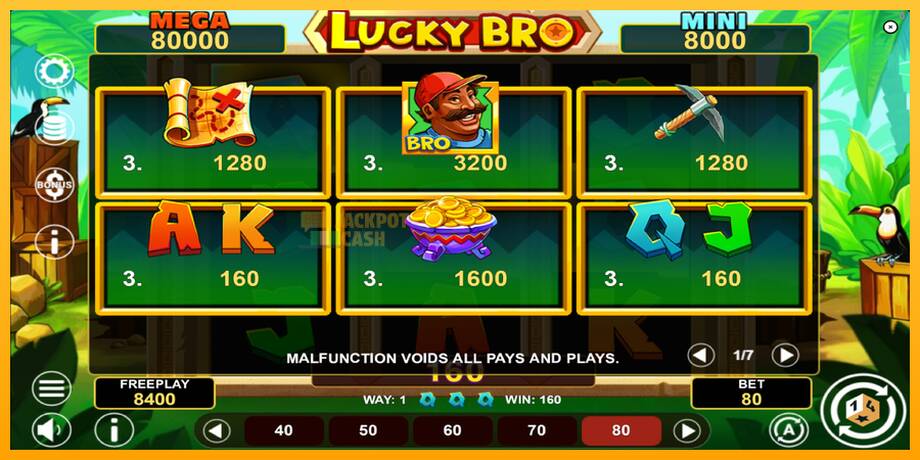 Lucky Bro Hold & Win машина за игри за пари, слика 5