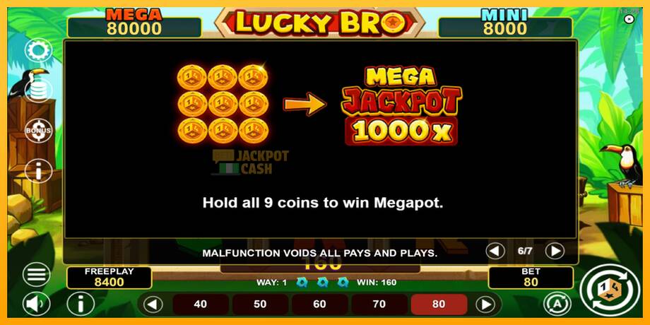 Lucky Bro Hold & Win машина за игри за пари, слика 7