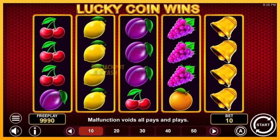 Lucky Coin Wins машина за игри за пари, слика 2