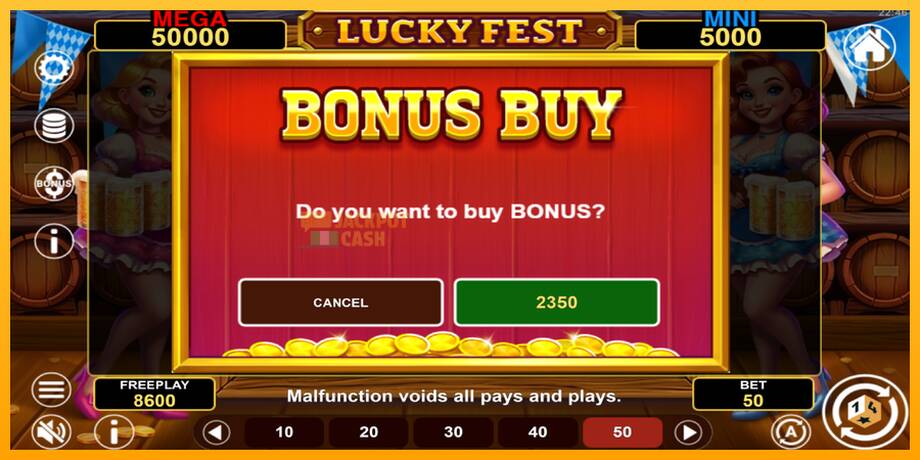 Lucky Fest Hold & Win машина за игри за пари, слика 4