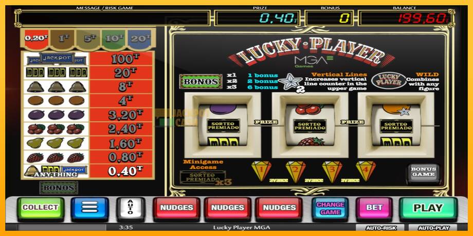 Lucky Player машина за игри за пари, слика 3